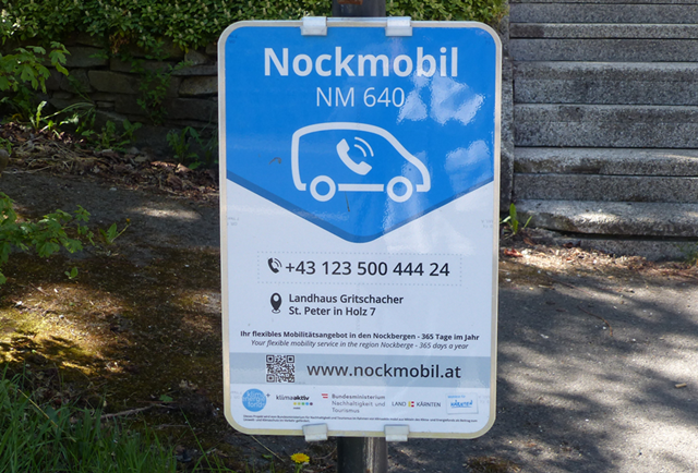 Mit dem Nockmobil unterwegs